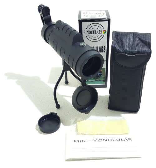 Mobile Scope - Cell Phone Spotting Scope - Dual Spotting Scope With Cellphone Mount
