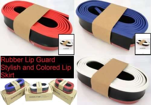 Rubber lip - Stylish 2.5m Rubber Lip fits most cars - 2.5m Samurai Color Rubber Lip Protector
