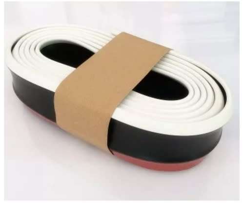 Rubber lip - Stylish 2.5m Rubber Lip fits most cars - 2.5m Samurai Color Rubber Lip Protector