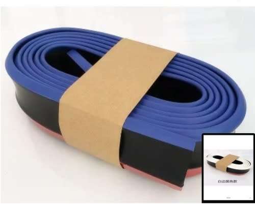Rubber lip - Stylish 2.5m Rubber Lip fits most cars - 2.5m Samurai Color Rubber Lip Protector