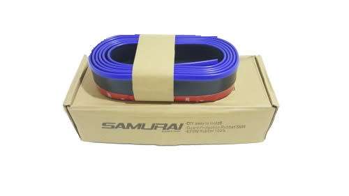 Rubber lip - Stylish 2.5m Rubber Lip fits most cars - 2.5m Samurai Color Rubber Lip Protector
