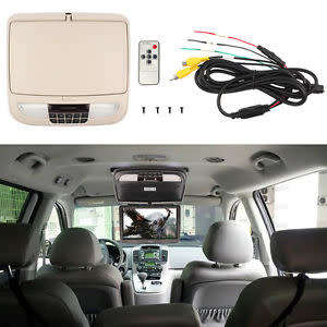 12.1" LED Roof Monitor - LED Entertainment monitor SD, HDMI