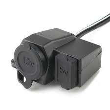 USB Cigarette Lighter Motorcycle Single