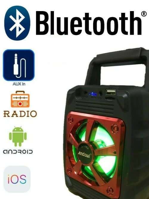 Bluetooth Speaker BS-108A black
