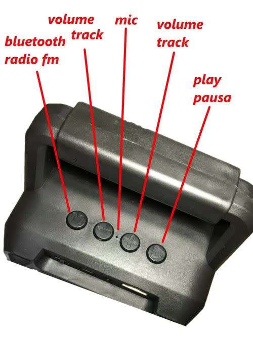 Bluetooth Speaker BS-108A black