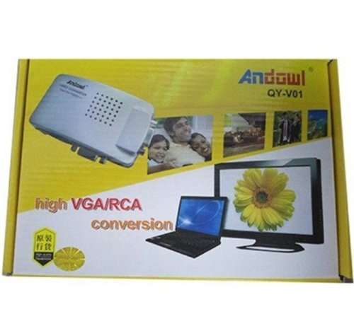 Video converter from VGA to RCA QY-V01 ANDOWL