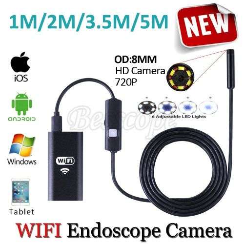 Endoscope Hd720p Fixable Camera 7M