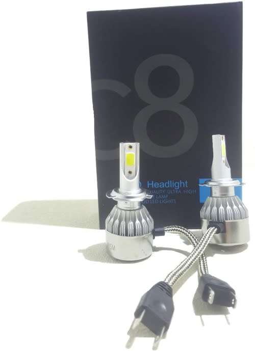LED Headlight Kit - C8 H7 2pin LED Headlight Kit - C8 H7 12V~24V Headlight Bulb
