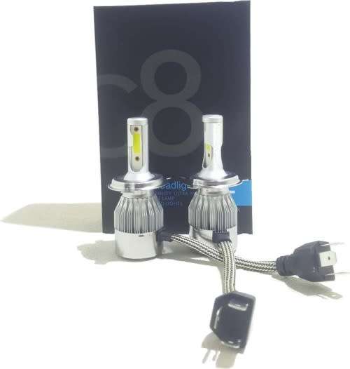 LED Headlight Kit - C8 H4 3pin LED Headlight Kit - C8 H4 12V~24V Headlight Bulb