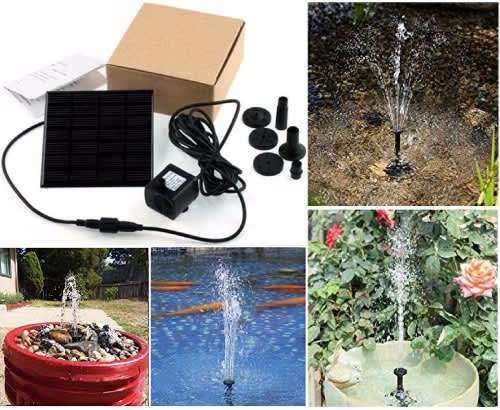 Water Pump - Solar Fountain Water Pump - Brushless Solar Fountain Water Pump