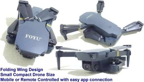 Drone - Mini Drone - Folding Wing Mini Drone with Mobile connectivity - FO-F708 Mini Drone