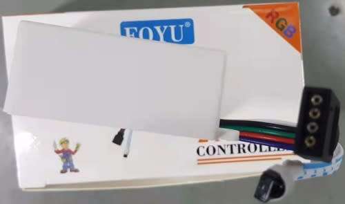 LED Light Strip Controller - 12V RGBW LED Remote Control Unit