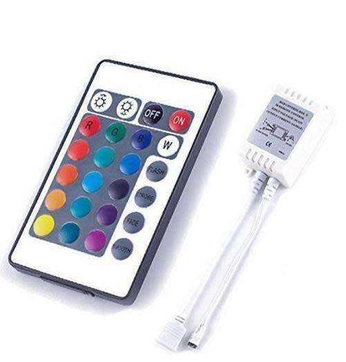 LED Light Strip Controller - 12V RGBW LED Remote Control Unit