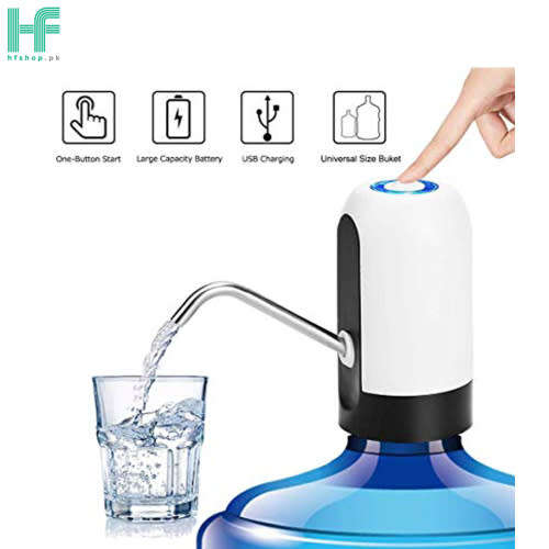 Water Bottle Pump - Electric Water Pump - USB Charging, Automatic Drinking Water Pump