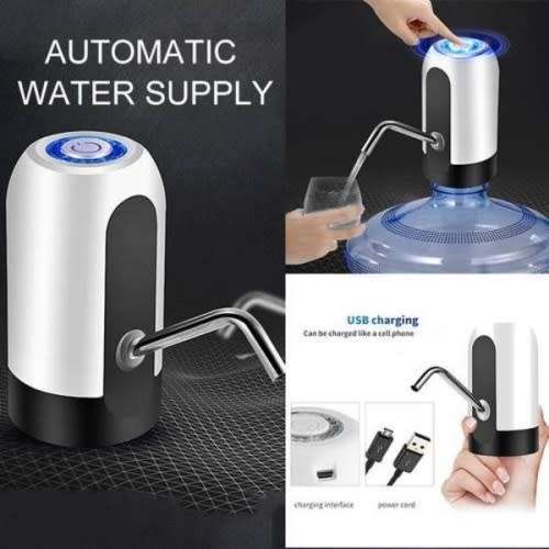 Water Bottle Pump - Electric Water Pump - USB Charging, Automatic Drinking Water Pump