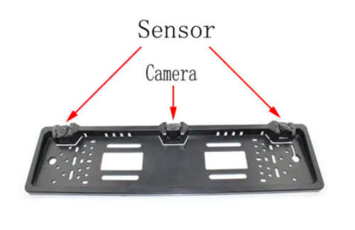 Rearview Camera - Number plate rearview Camera - Rearview Camera with parking Sensors