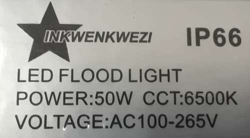 Inkwenkwezi 50W LED Flood Light