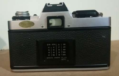 Minolta XG-M with 50mm f1:7 Minolta Rokkor lens