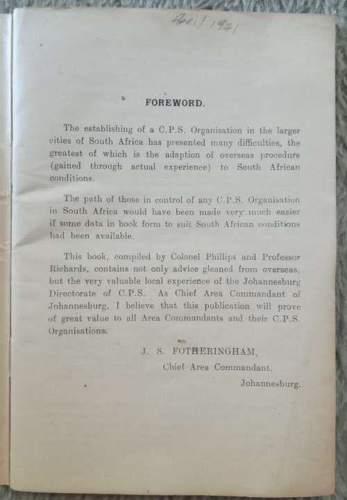 Civilian Protective Services - Handbook for South Africa - Phillips and Richards