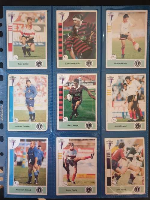 1992 Bankfin Currie Cup  Sport deck cards