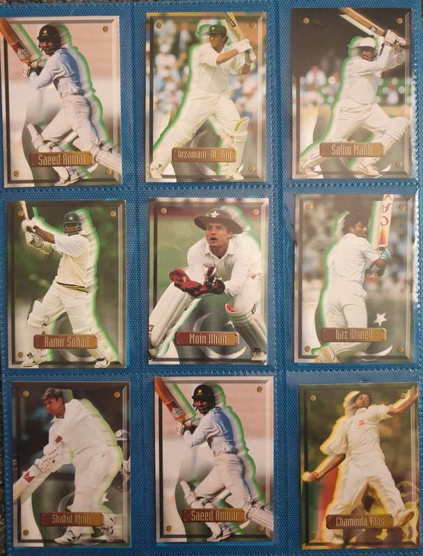 1997 Sport Deck Cricket cards