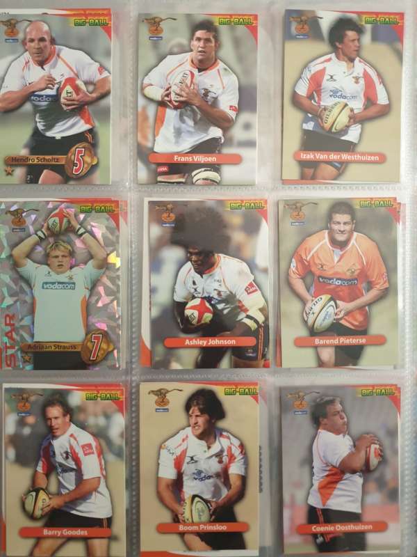 2010 Big ball rugby cards
