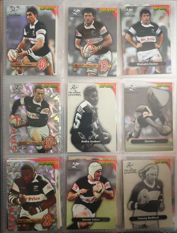 2010 Big ball rugby cards