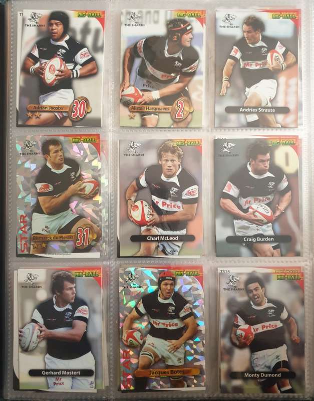 2010 Big ball rugby cards