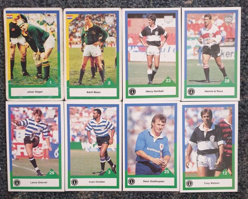 1992 Sport Deck Rugby Cards