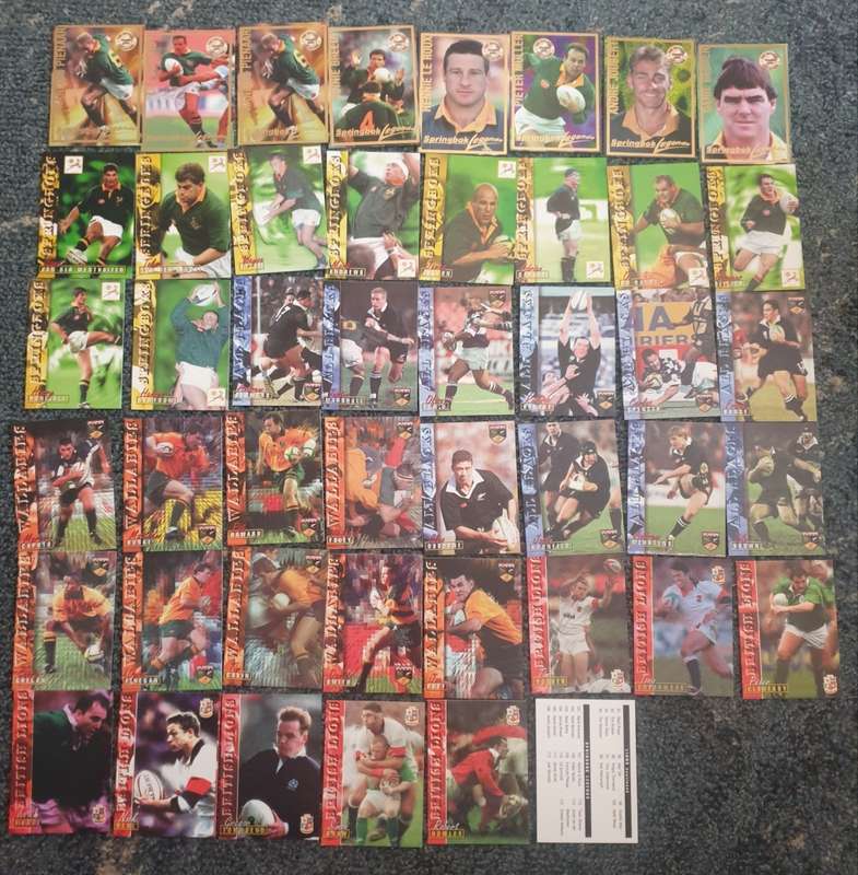 1997 Panini Rugby cards