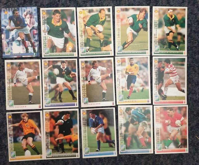 1995 World cup rugby cards