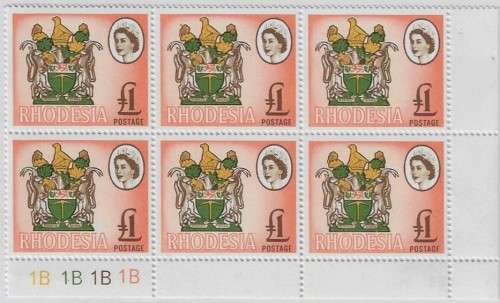 (Item 192) Rhodesia 1966