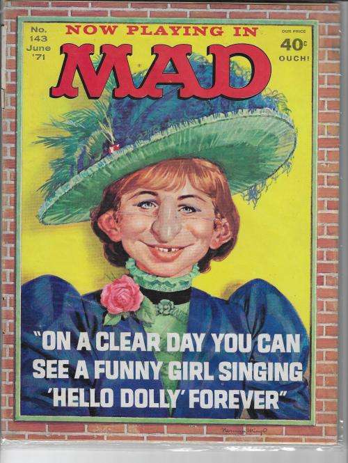(Item 406) USA 1971 - 1981 10 MAD magazines