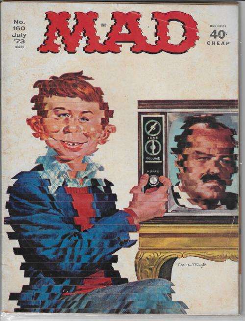 (Item 406) USA 1971 - 1981 10 MAD magazines