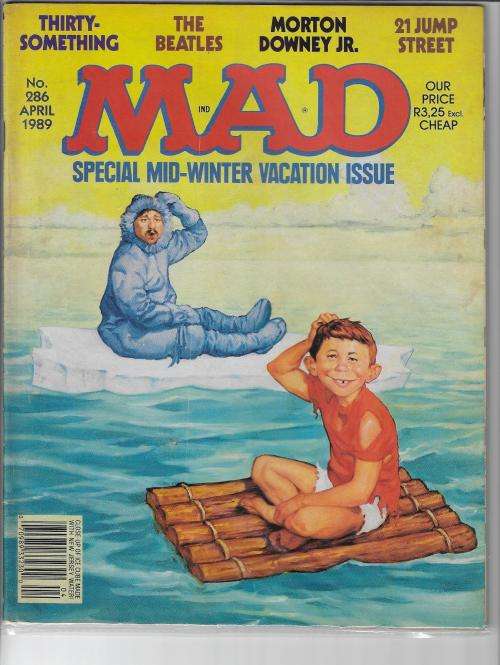 (Item 406) USA 1971 - 1981 10 MAD magazines