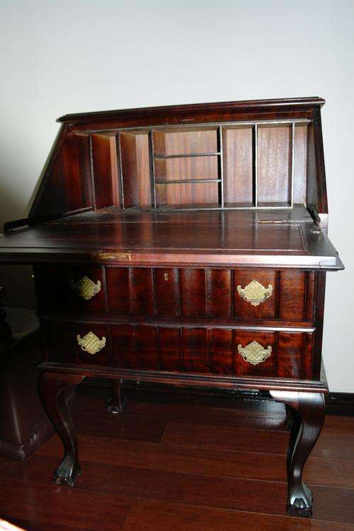 Beautiful imbuia writing desk