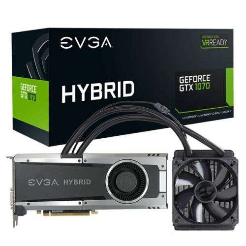 EVGA GeForce GTX 1070 GAMING, 08G-P4-6178-KR, 8GB GDDR5, HYBRID & LED