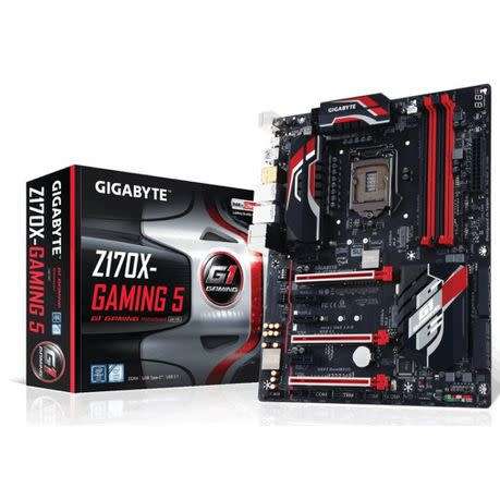 Gigabyte LGA1151 Intel Z170 ATX Motherboard ATX DDR4 NA Motherboards (GA-Z170X-GAMING 5)