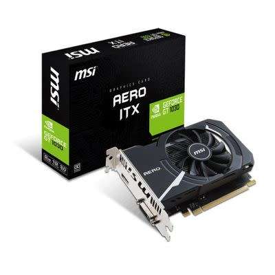 MSI GT1030 AERO ITX 2GB GDDR5 64 BIT GRAPHICS