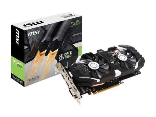 MSI GAMING GeForce GTX 1060 6GB GDRR5 192-bit HDCP Support DirectX 12 Dual Fan VR Ready OC Graphics