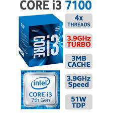 INTEL CORE I3-7100 CPU TRAY