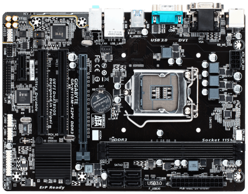 Gigabyte GA-H110M-S2PV DDR3 (rev. 1.0) Intel® H110 micro ATX