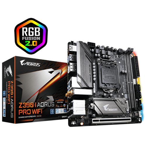 GIGABYTE Z390 I AORUS PRO WIFI LGA 1151 (300 Series) Intel Z390 SATA 6Gb/s Mini ITX Intel Motherboar