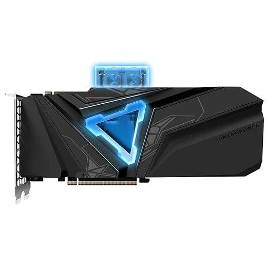 GIGABYTE GeForce RTX 2080 Super Gaming OC Waterforce WB 8G Graphics Card, Pre-Installed Waterblock,