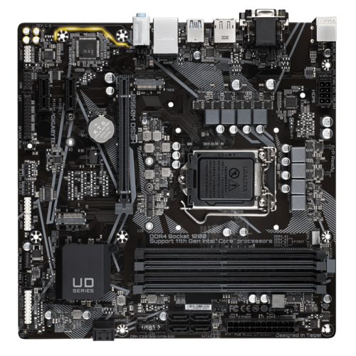 Gigabyte B560M DS3H AC Intel B560M Rocket Lake LGA1200 Micro-ATX Desktop Motherboard