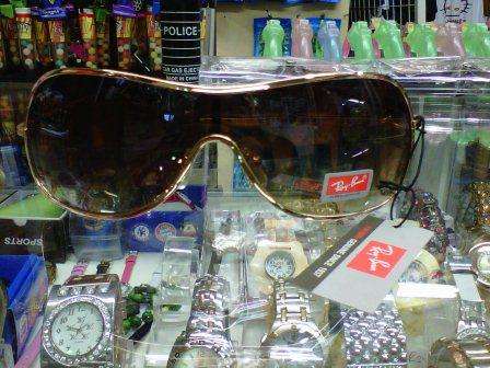 RAYBAN SUNGLASSES RETRO GOLD