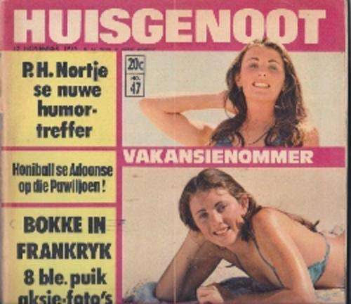 PRAGTIGE UITGAWE VAN DIE HUISGENOOT  -  22 NOVEMBER 1974