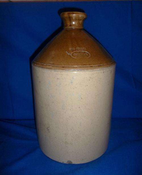 VERY OLD - VERY BEAUTIFUL POTTERY CONTAINER