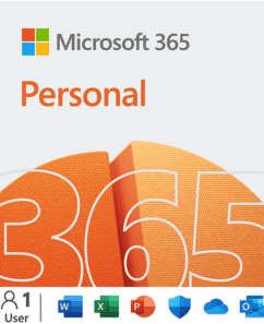 Microsoft 365 Personal (1 user / 1 year)