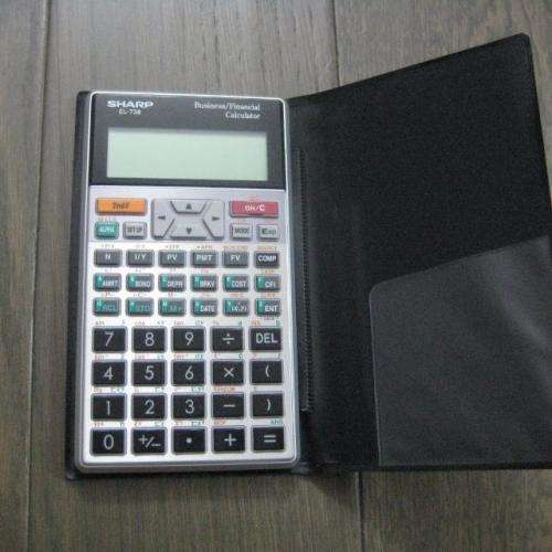 Sharp EL-738 Business/Financial Calculator